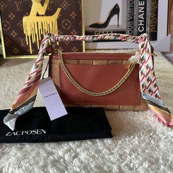 ZAC POSEN ZIP TOP CORK CROSSBODY - Picture 3 of 8